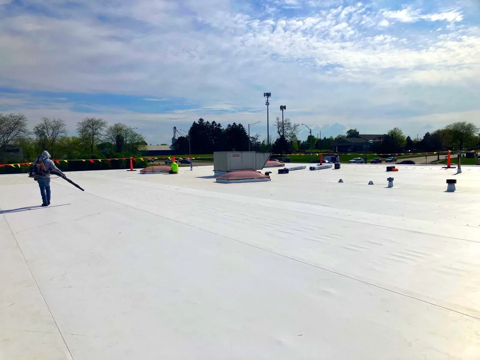 TPO roof in Elgin, IL