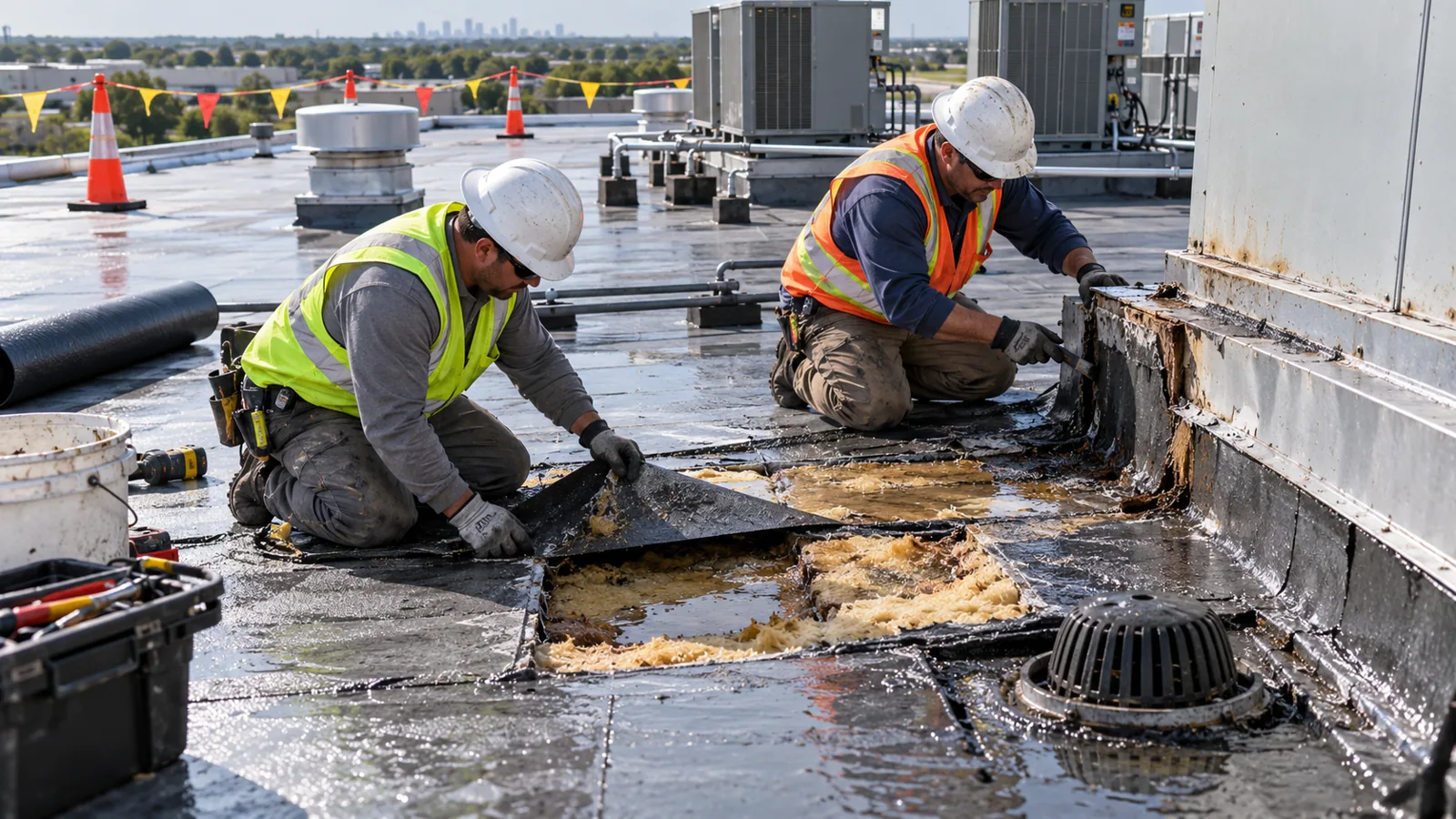 Commercial Roof Maintenance in Elgin, IL